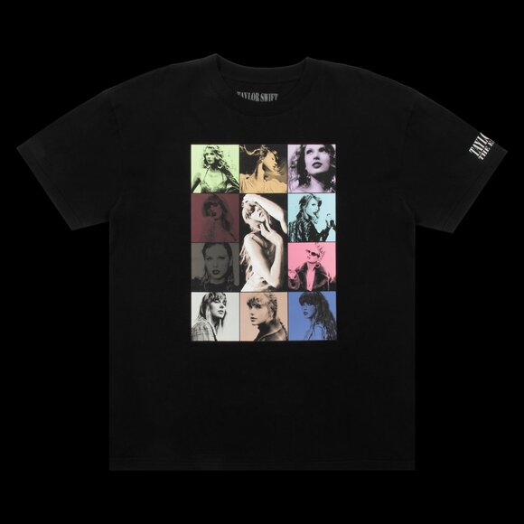 Taylor Swift | THE ERAS TOUR 2023-2024 BLACK T-SHIRT - Picture 9 of 15